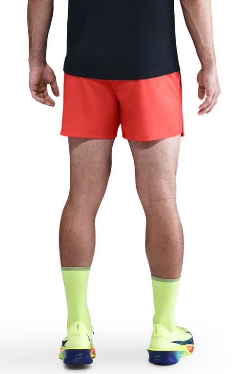 Nike Dri-fit Challenger 5-inch Brief Lined Shorts In Red