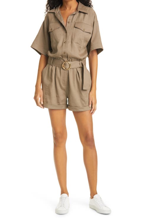 Arie Short Sleeve Romper