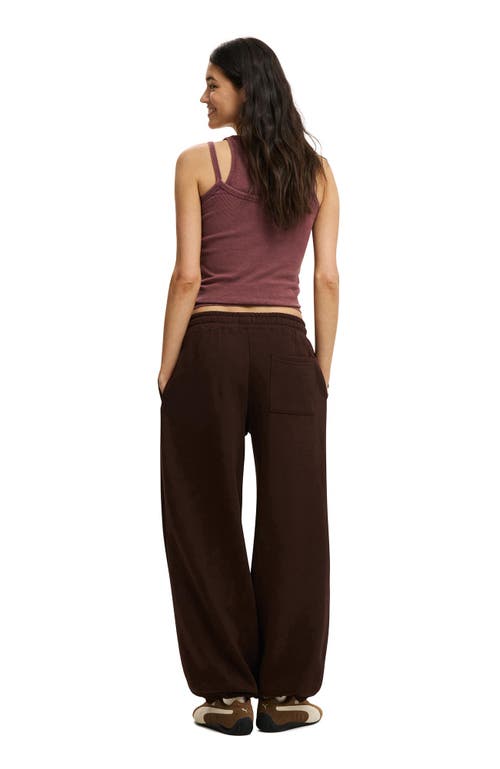 Cotton On Balloon Sweatpant In Brown