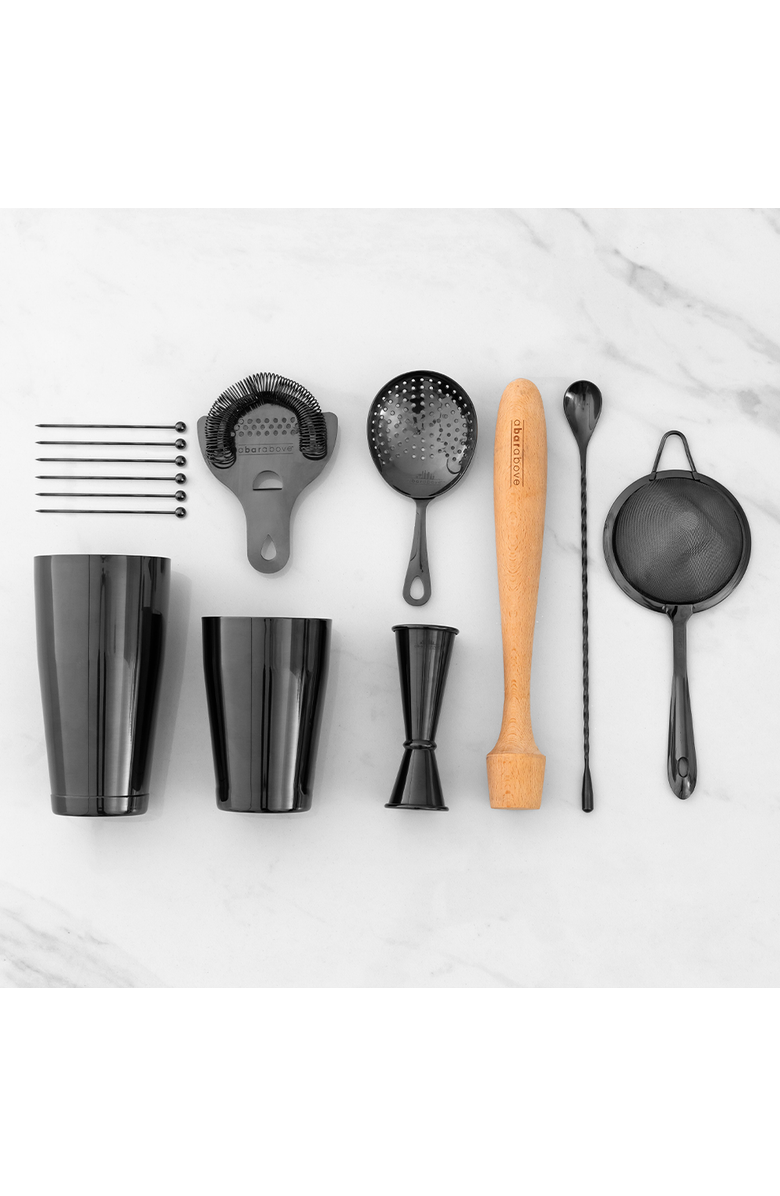 A Bar Above 14 Piece Craft Bar Set, Black, Alternate, color, Black