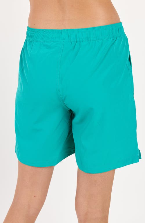 Calypsa Women's Plus 7" Board Shorts In Blue