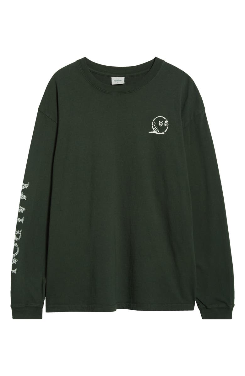 Malbon Golf Gorse Foraging Cotton Graphic T-Shirt, Alternate, color, Cavern