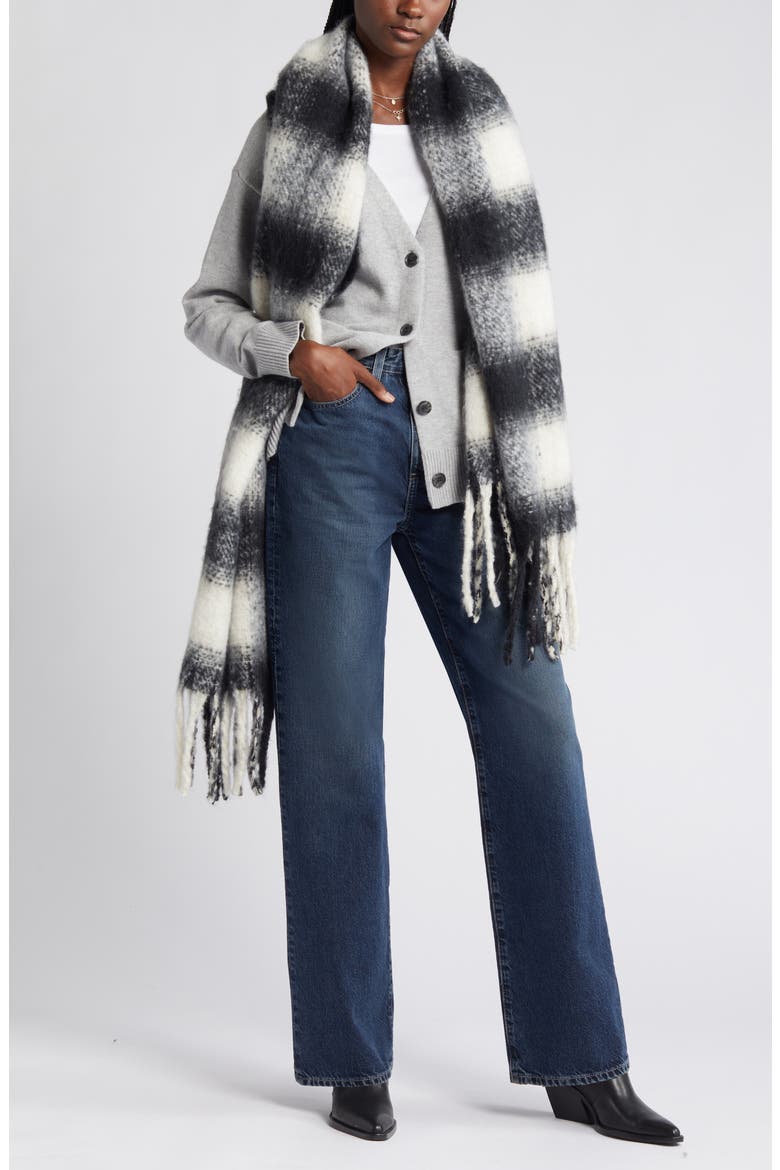 Cotton Blend Cardigan, Main, color, GREY HEATHER