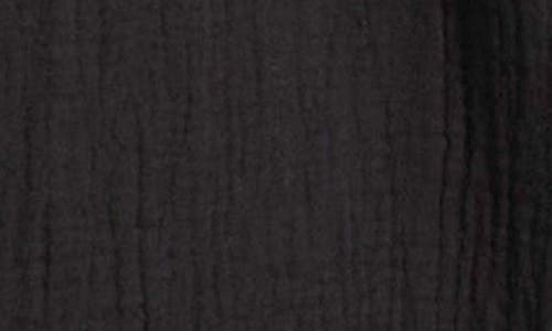 NORDSTROM NORDSTROM COTTON GAUZE COVER-UP SHIRTDRESS