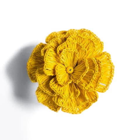 Buriti Flower Napkin Ring - Set of 4