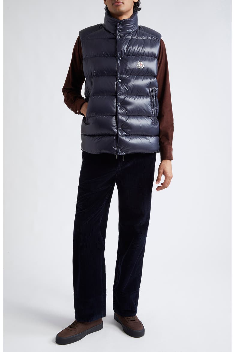 Tibb Down Puffer Vest, Alternate, color, NAVY BLUE
