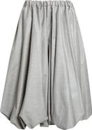 Tao Comme des Garçons Yarn Dyed Crop Tropical Wool Balloon Pants