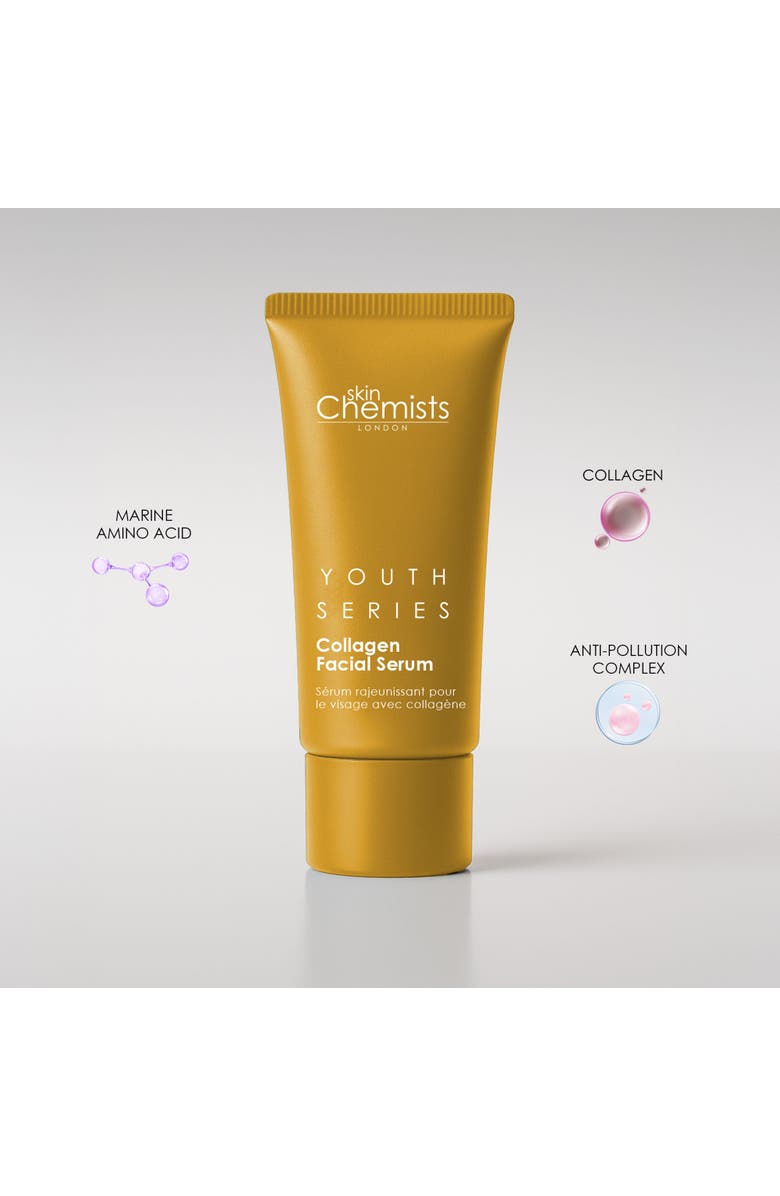 SKINCHEMISTS Youth Series 2% Collagen Facial Serum 30ml, Alternate, color, White
