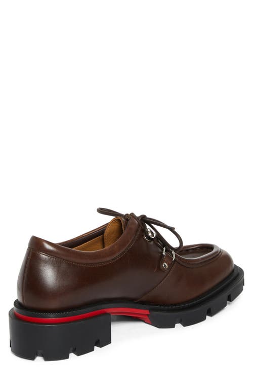 Christian Louboutin Our Pabelito Lug Sole Derby In Cosme