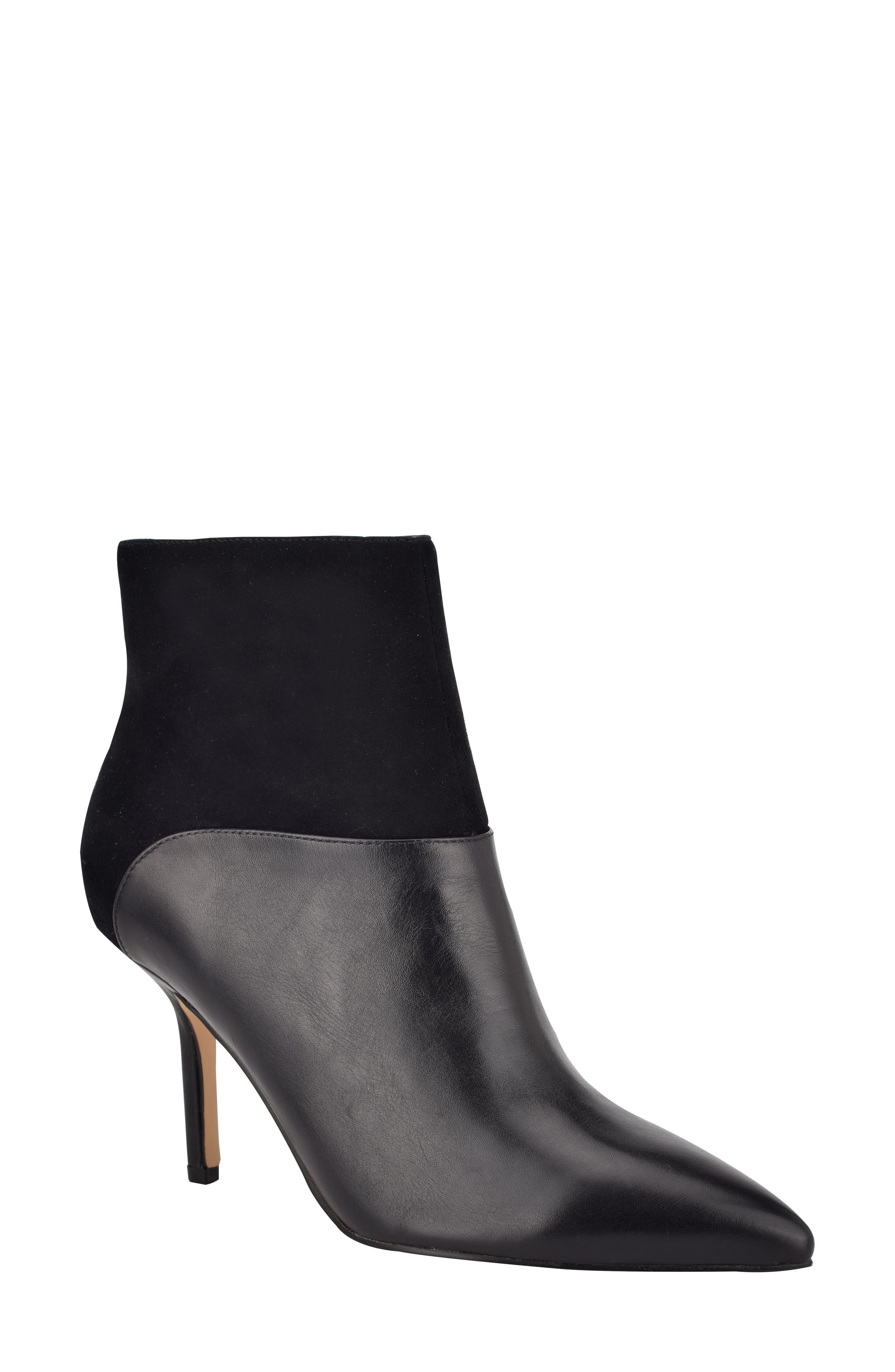 Nine West Neddie Leather Bootie, Main, color, 