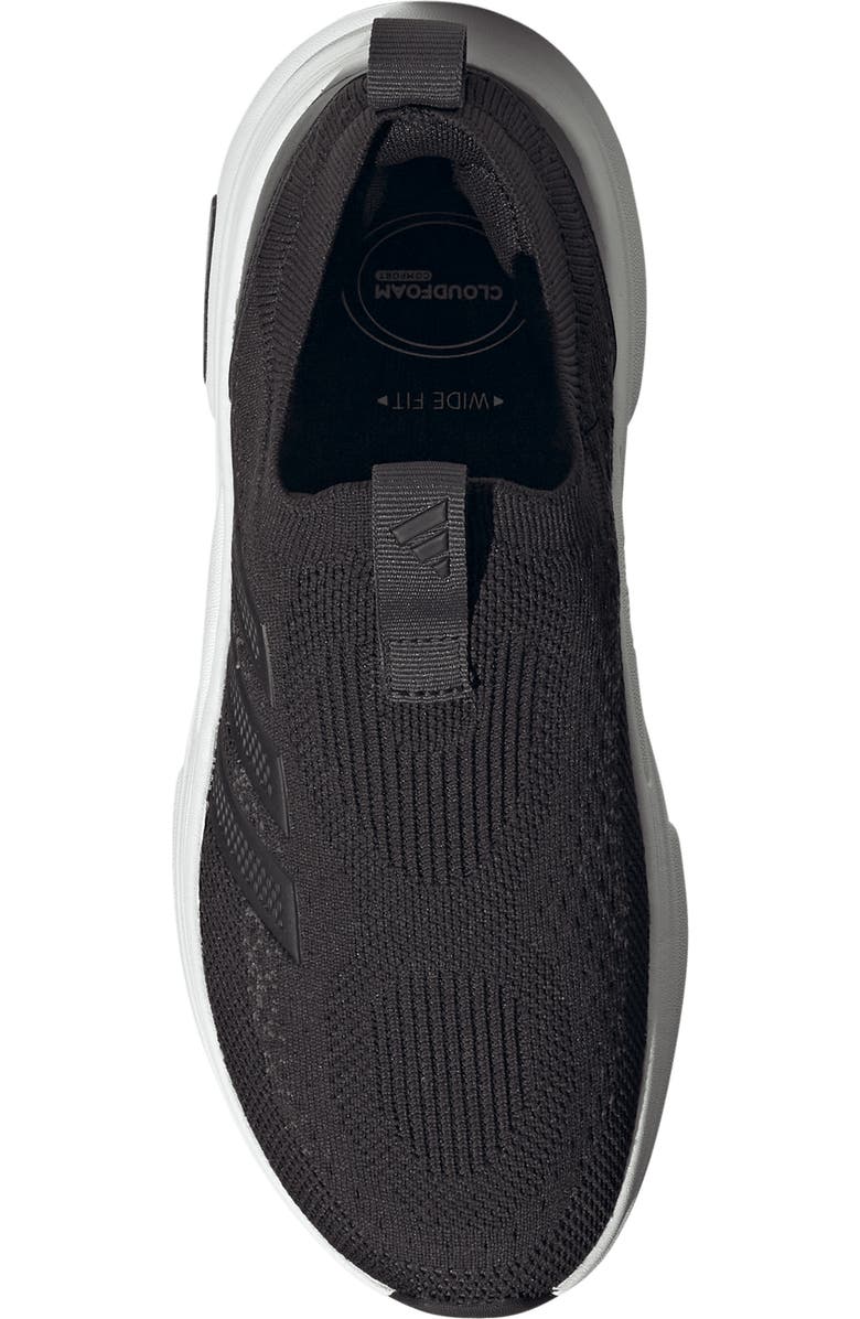 adidas Cloudfoam Cuxxion Slip-On Sneaker, Alternate, color, Core Black/ Carbon/ Ftwr White