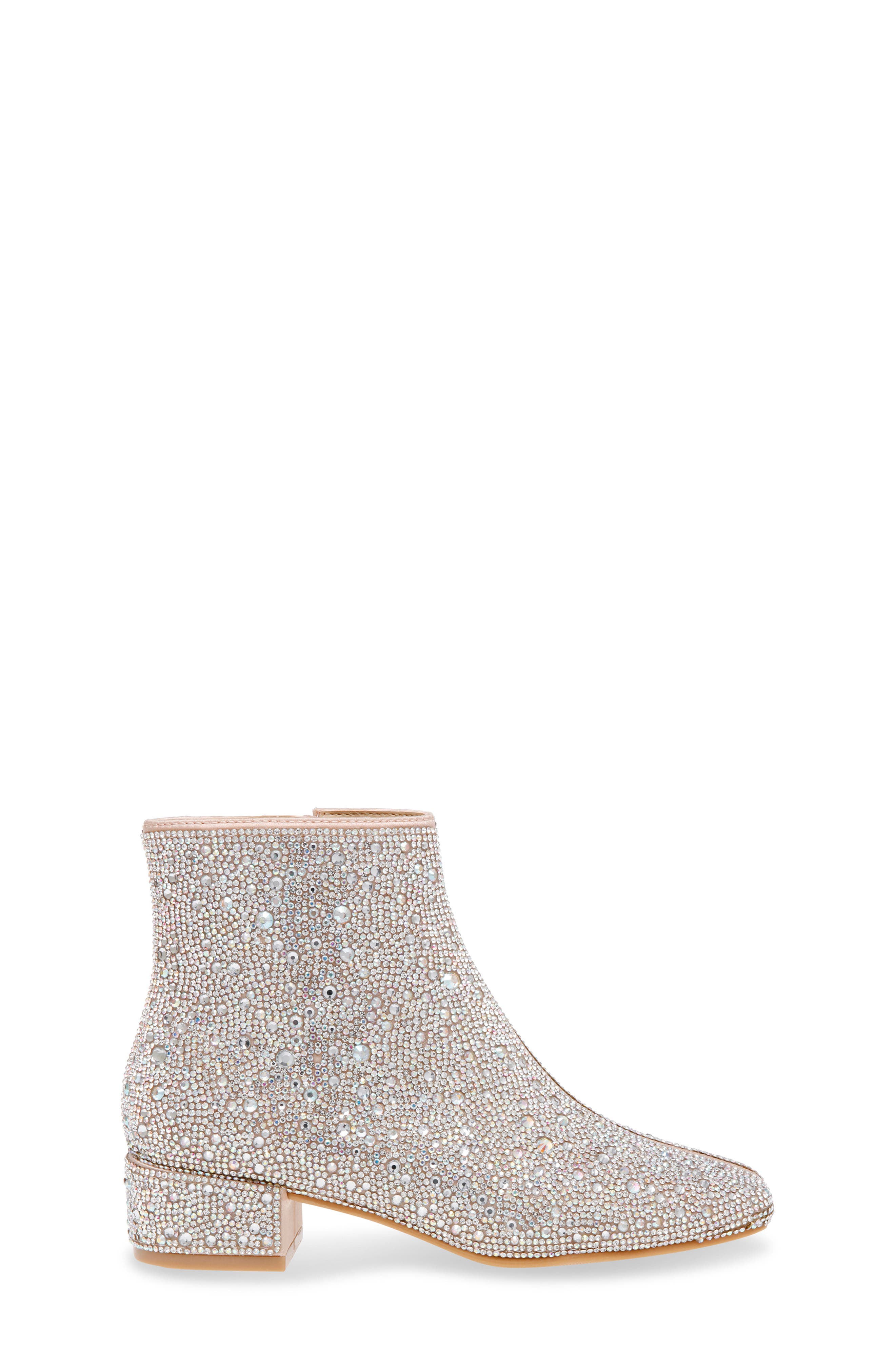 Betsey Johnson Kids' Cady Sparkle Bootie, Alternate, color, 