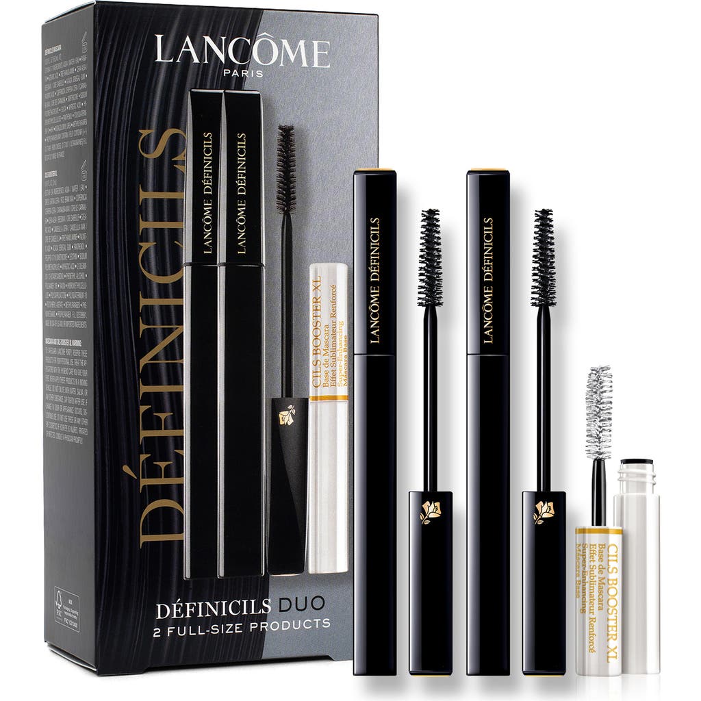 Lancôme Définicils Duo Mascara Gift Set $76 Value In Black