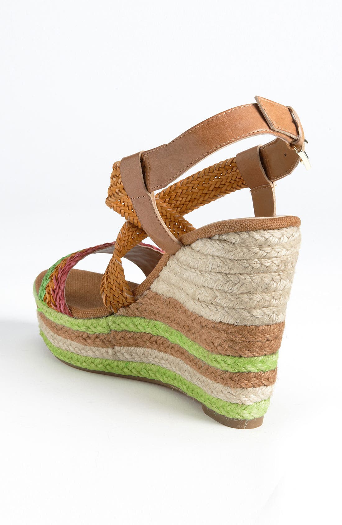 'Tally' Sandal, Alternate, color, GREEN MULTI
