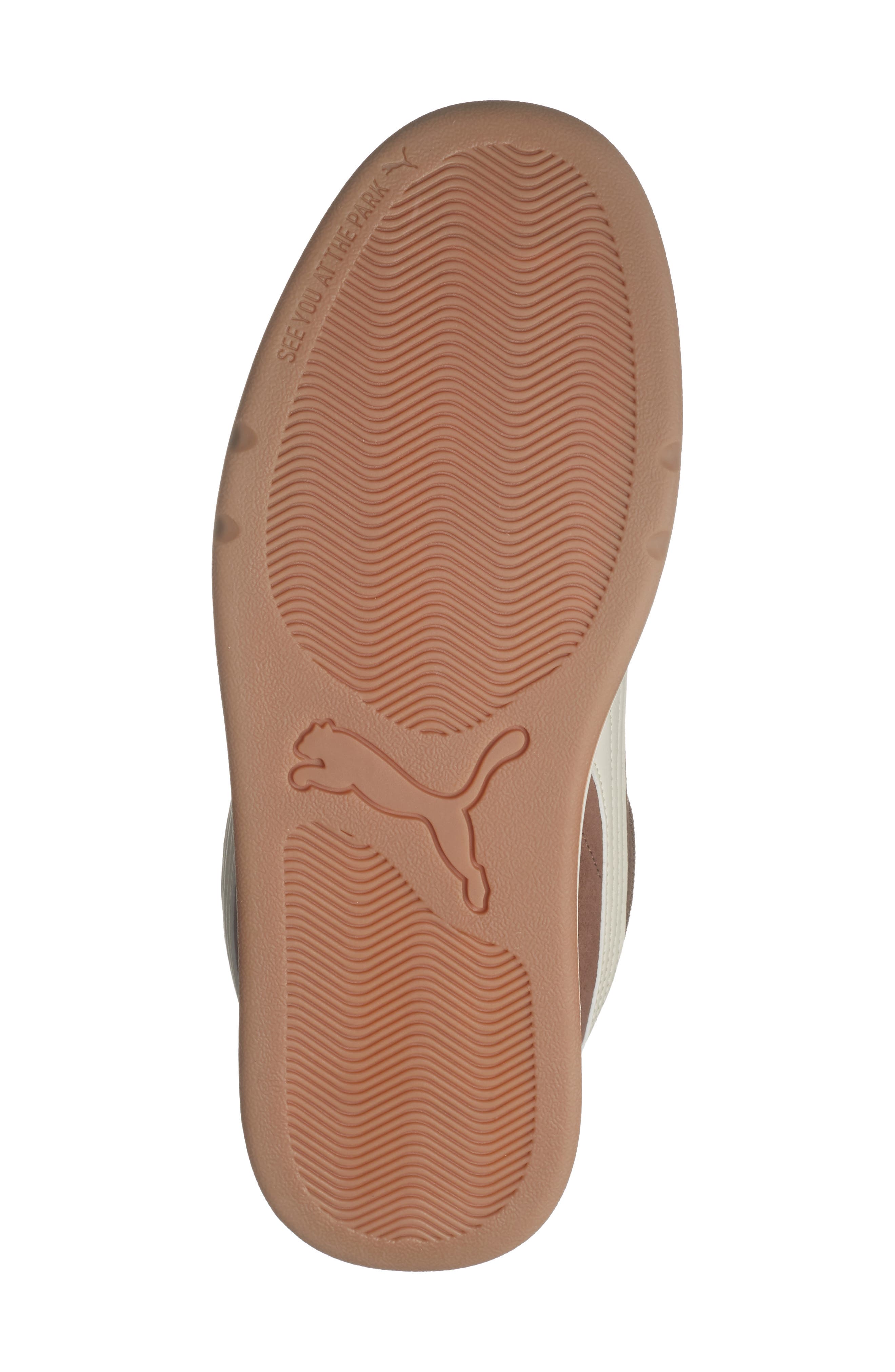 PUMA Park Lifestyle SK8 Sneaker, Alternate, color, Chestnut Brown/ Alpine Snow