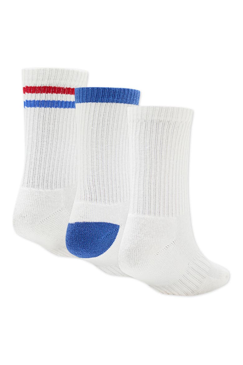 Kids' Retro Graphics Assorted 3-Pack Crew Socks, Alternate, color, 782SAIL