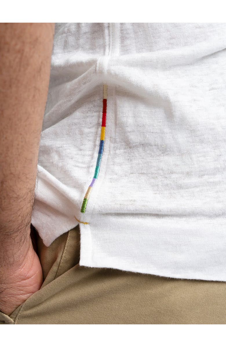 Robert Talbott Davis Linen Jersey Tee, Alternate, color,