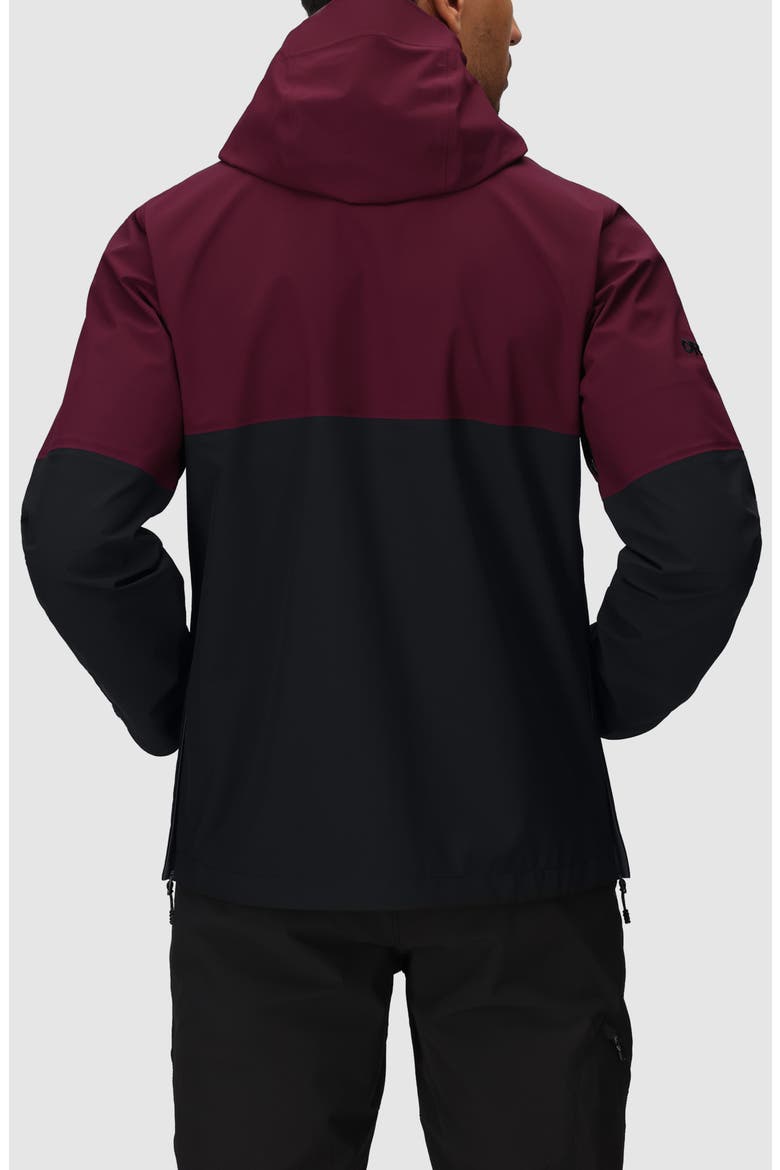 Foray 3L Waterproof Jacket, Alternate, color, WINTERBERRY/ BLACK
