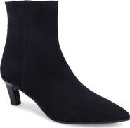 Ron White Loralie Pointed Toe Kitten Heel Bootie