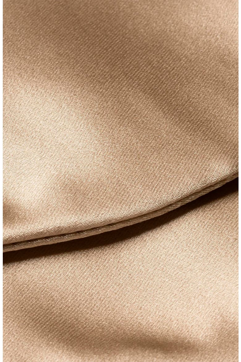 Silk Satin Bow Tie, Alternate, color, LIGHT BEIGE