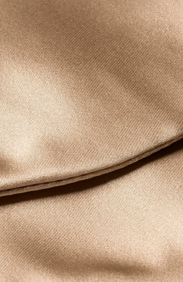 Eton Silk Satin Bow Tie, Alternate, color, Light Beige