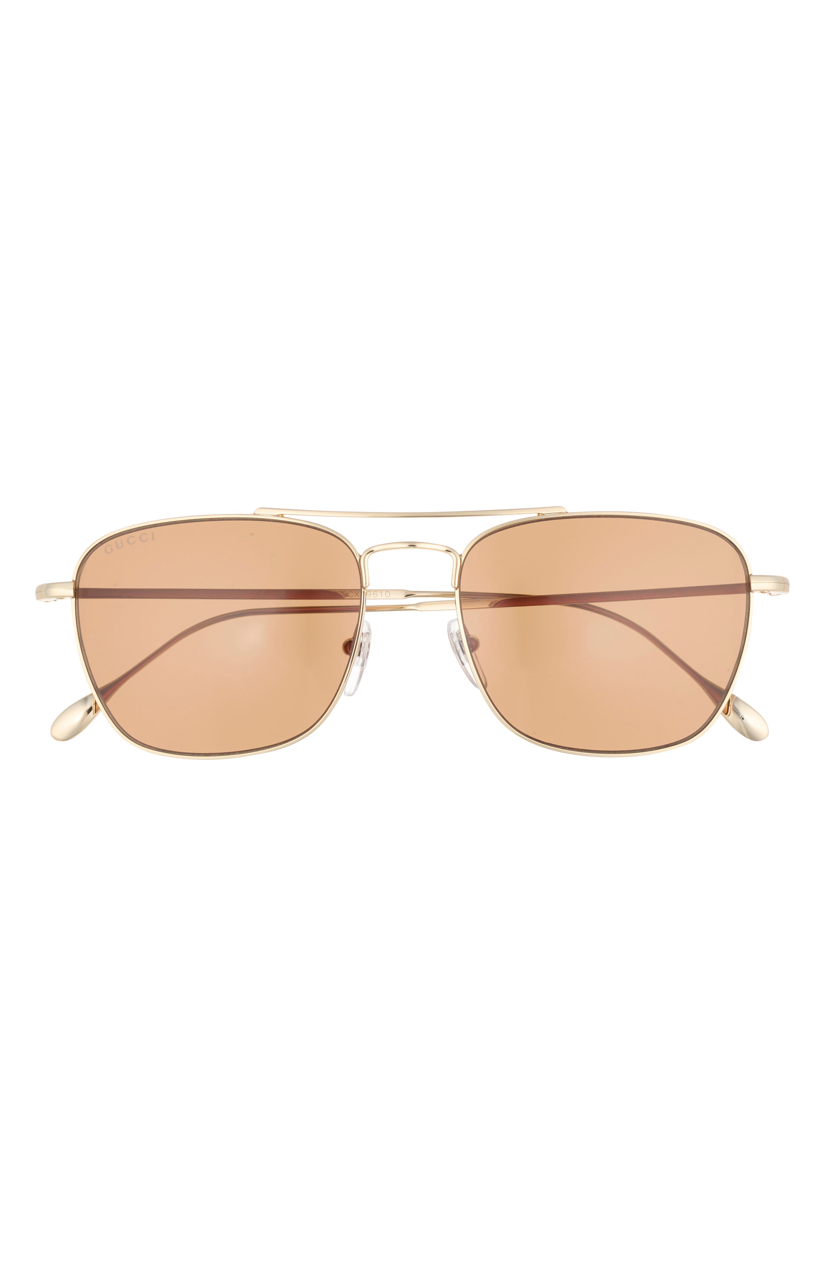 Gucci 56mm Aviator Sunglasses