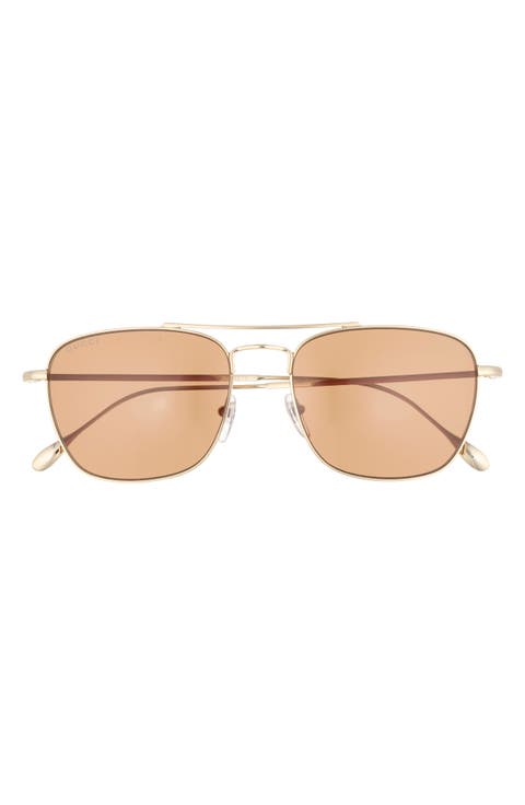 56mm Aviator Sunglasses