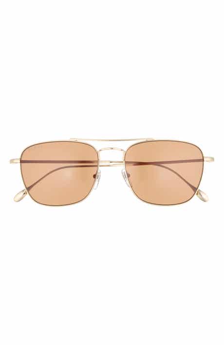 Gucci 56mm Aviator Sunglasses