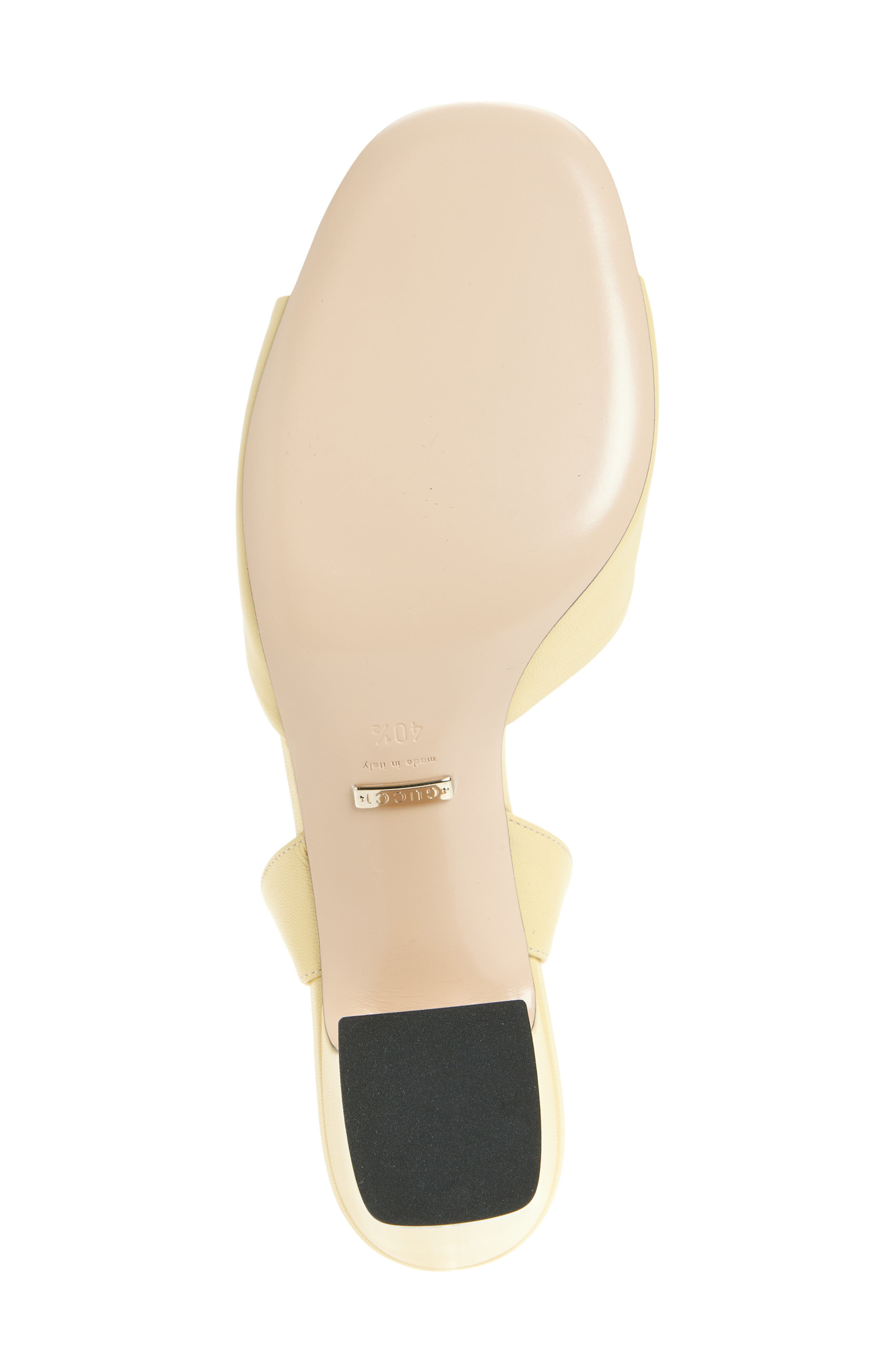 Horsebit Block Heel Sandal, Alternate, color, YELLOW