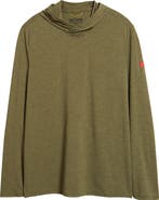 Florence Airtex Long Sleeve Hooded Performance Top