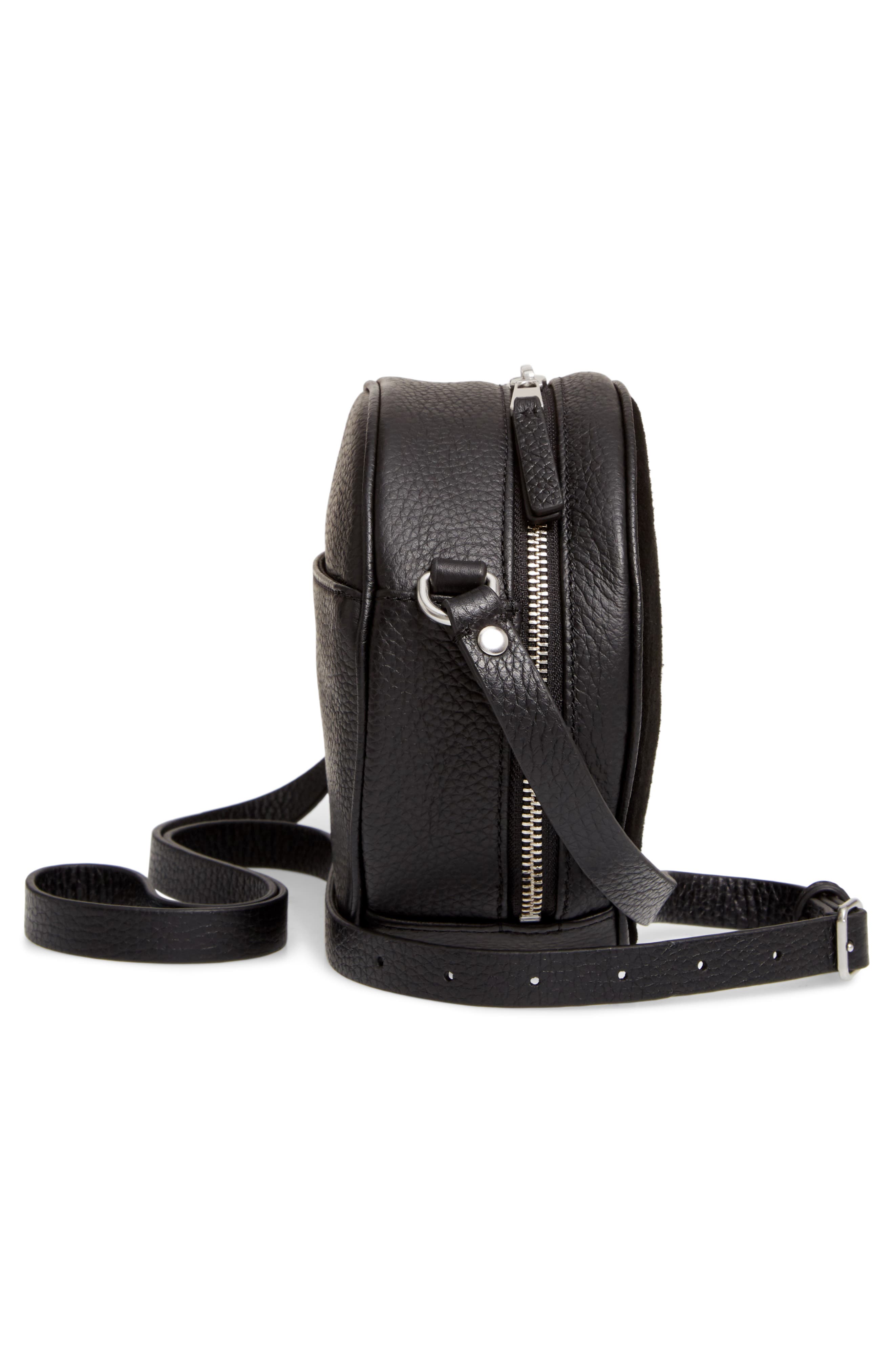 Treasure & Bond Shelby Round Leather Crossbody Bag, Alternate, color, 