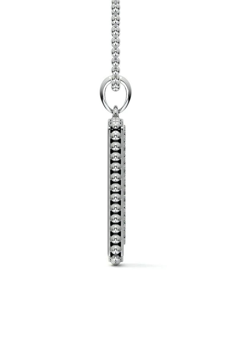 Sterling Silver Diamond Enhancer Pendant, Alternate, color, SILVER