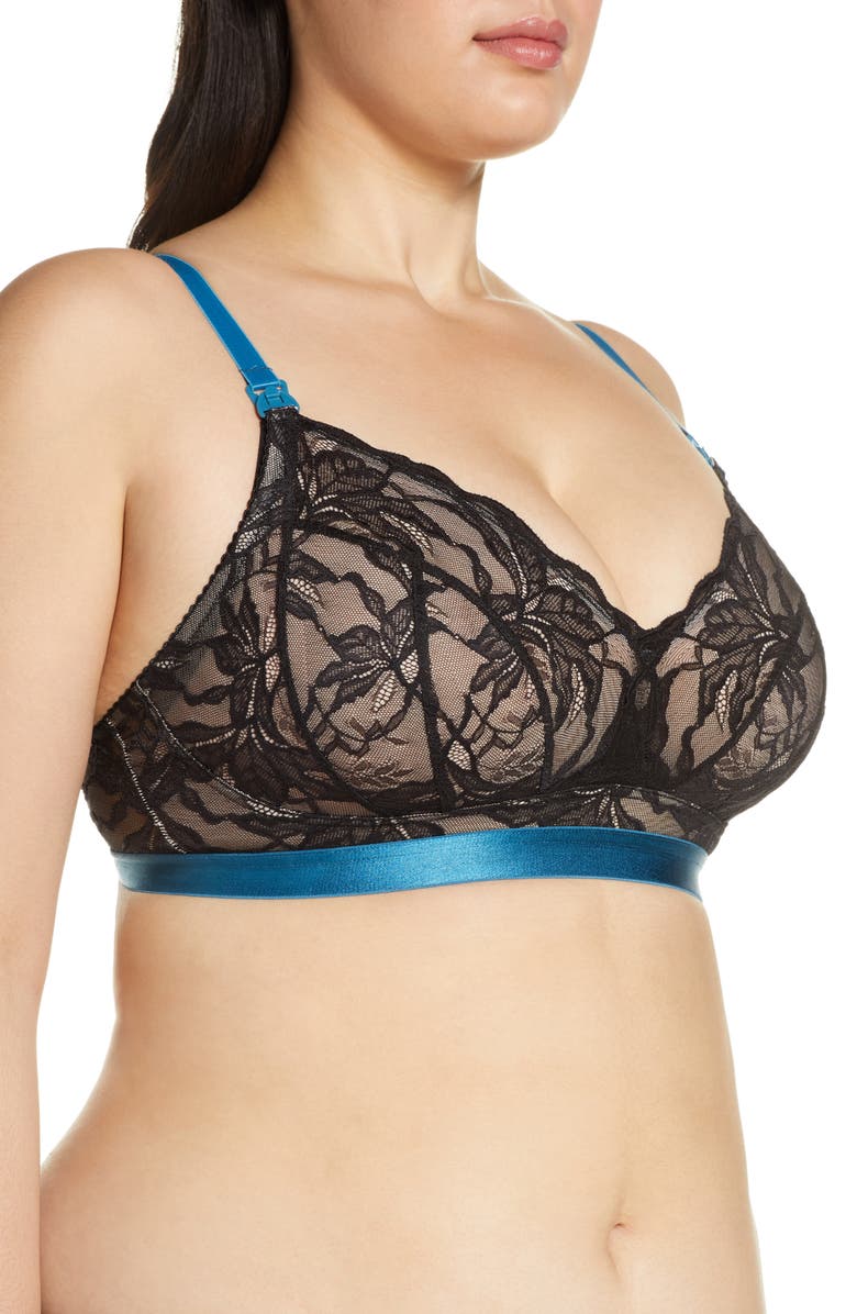 Hotmilk Allure Full Cup Nursing Bralette, Alternate, color, 