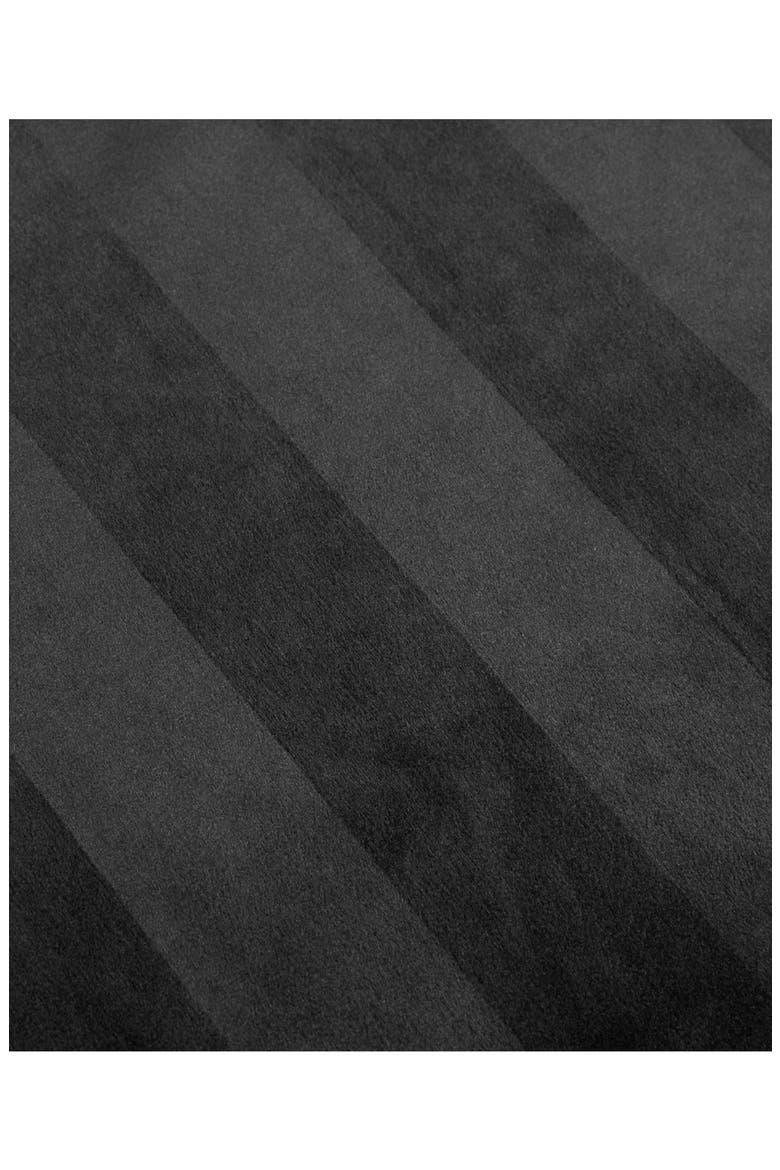 Jenny Velour Comforter Set, Alternate, color, BLACK