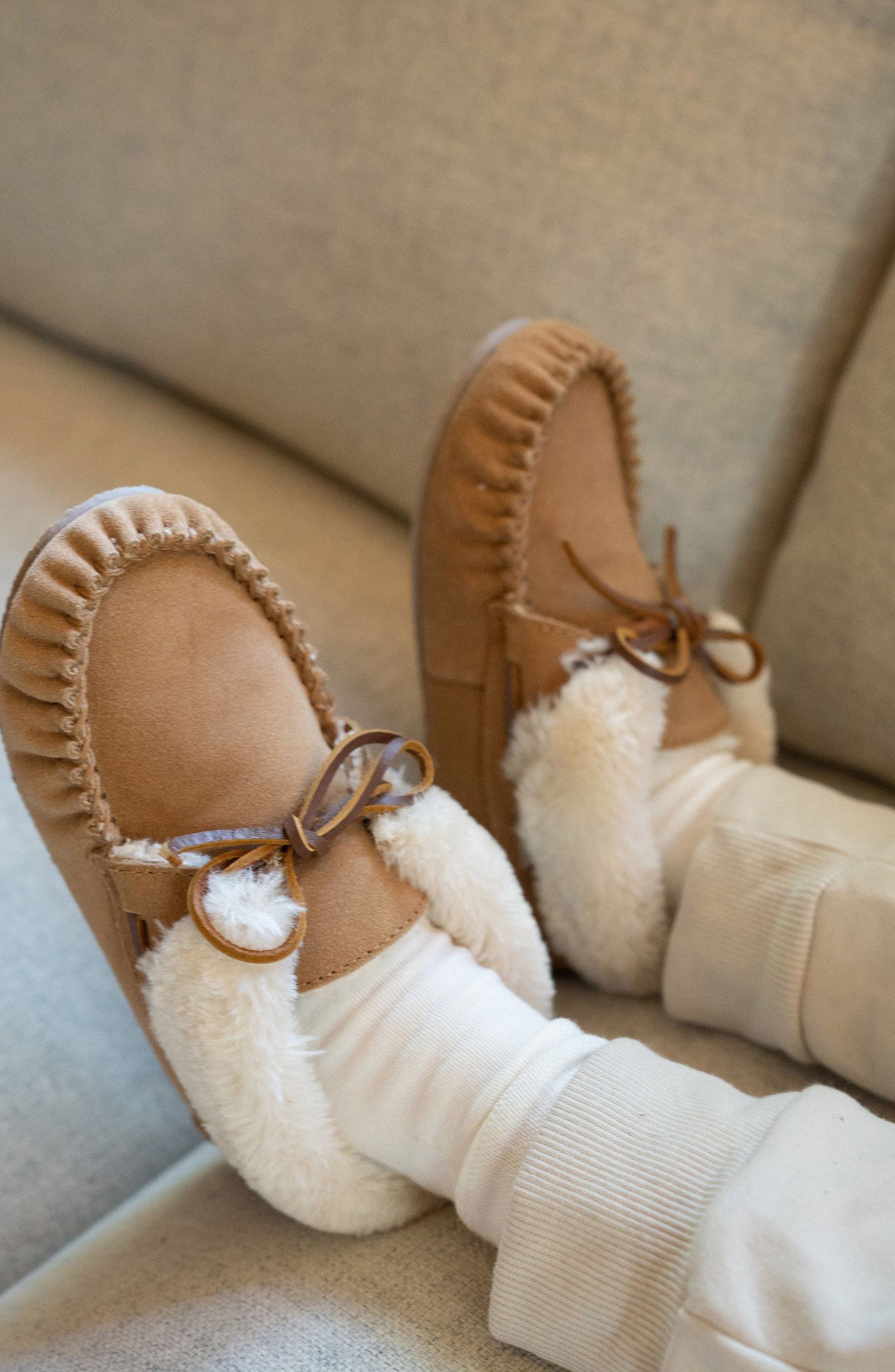 Minnetonka Kids' Charley Bootie, Alternate, color, Tan