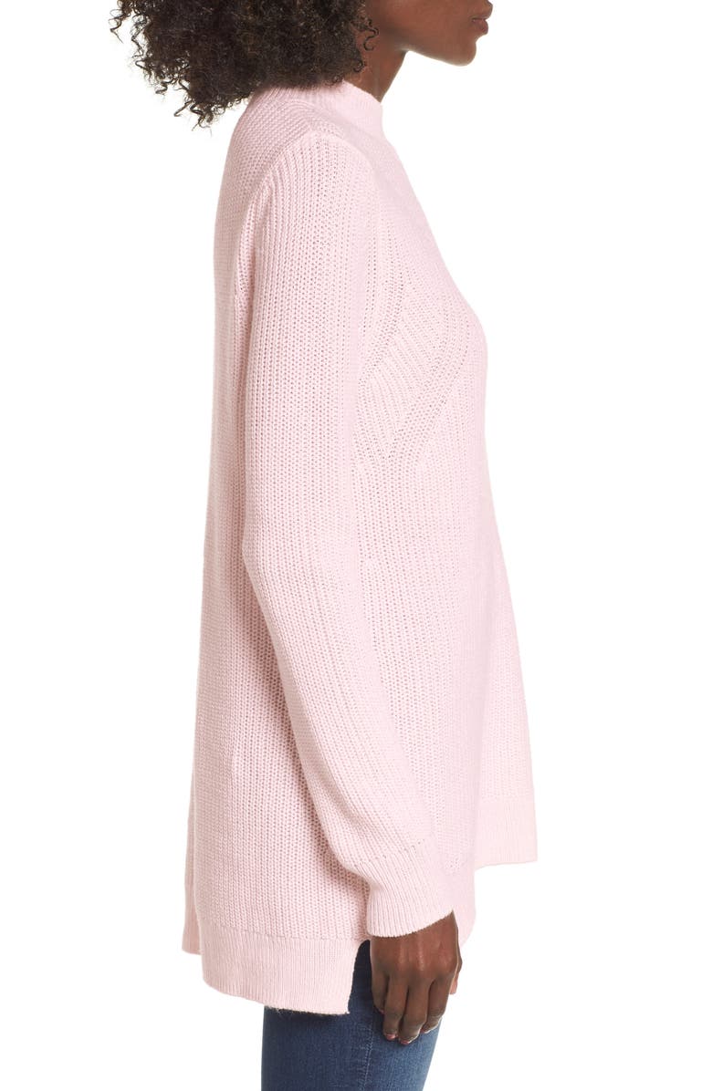 BP. Mock Neck Tunic Sweater, Alternate, color,