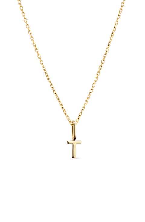 Letter Necklace - Gold Letter Necklace