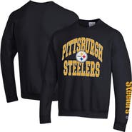 Champion Men's Champion Black Pittsburgh Steelers Powerblend Fleece Sweatshirt