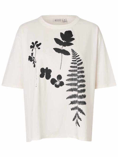 Masai Copenhagen Madoreann Printed T-shirt In White