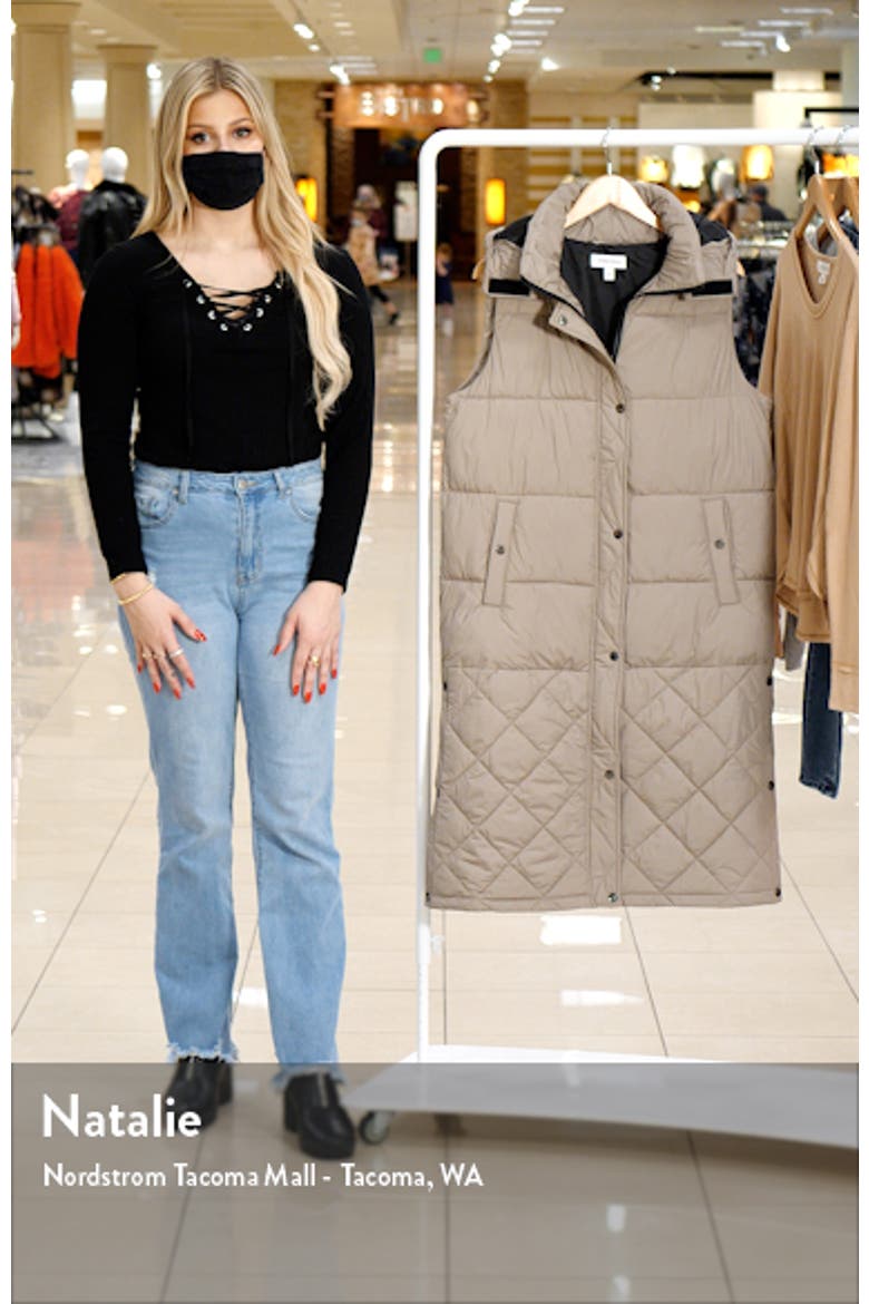 Mix Quilt Puffer Vest video