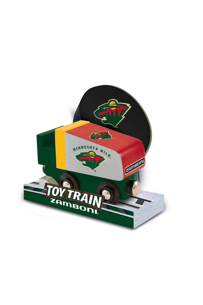 Minnesota Wild Toy Zamboni Train Engine, Alternate, color, Multicolor
