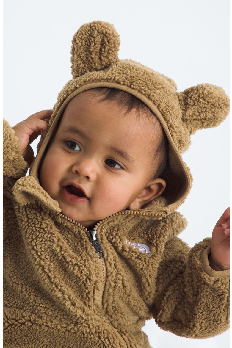 Campshire Recycled Polyester Fleece Snowsuit, Alternate, color, TEDDY BROWN