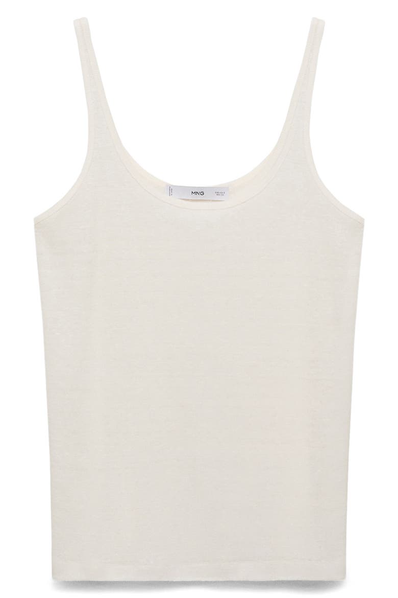 Linen Tank, Main, color, OFF WHITE