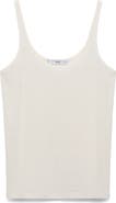 MANGO Linen Tank