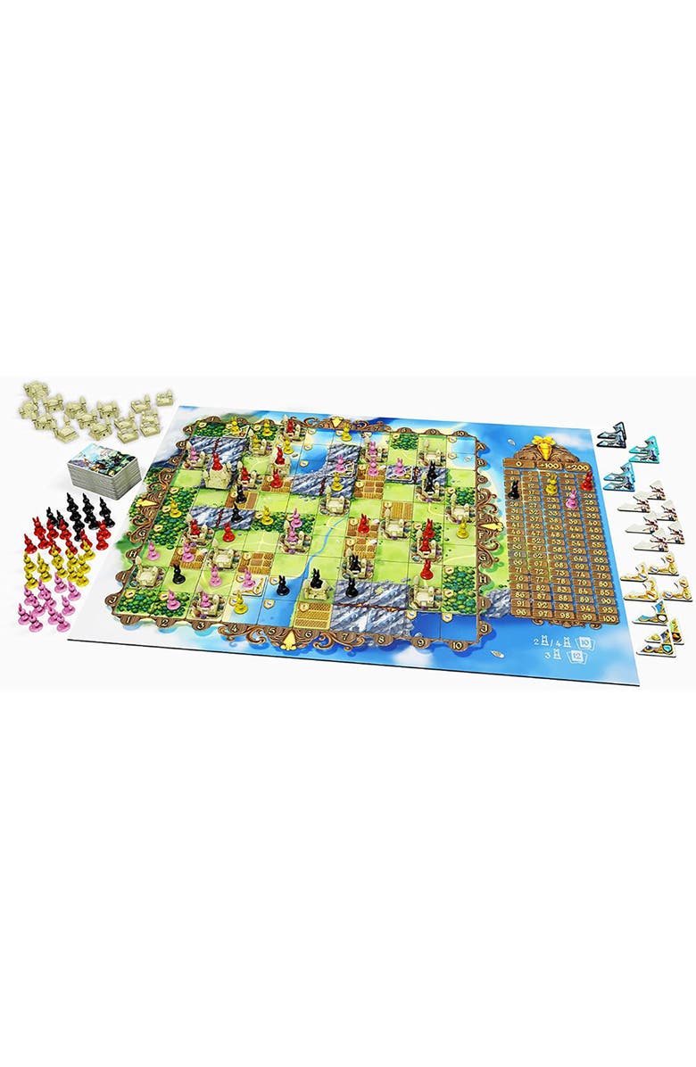 IELLO Bunny Kingdom Family Board Game, Ages 14+, Alternate, color, Multicolored
