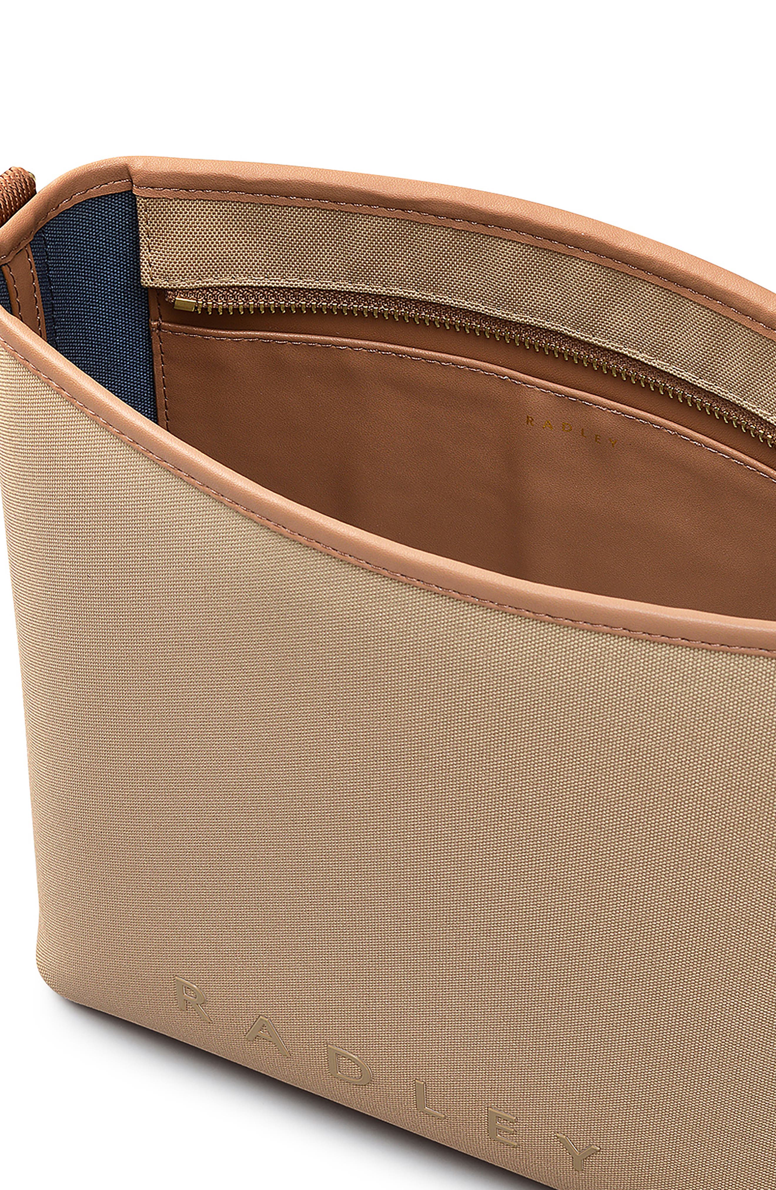 Radley Medium Addison Lane Recycled Polyester Crossbody Bag, Alternate, color, Silt