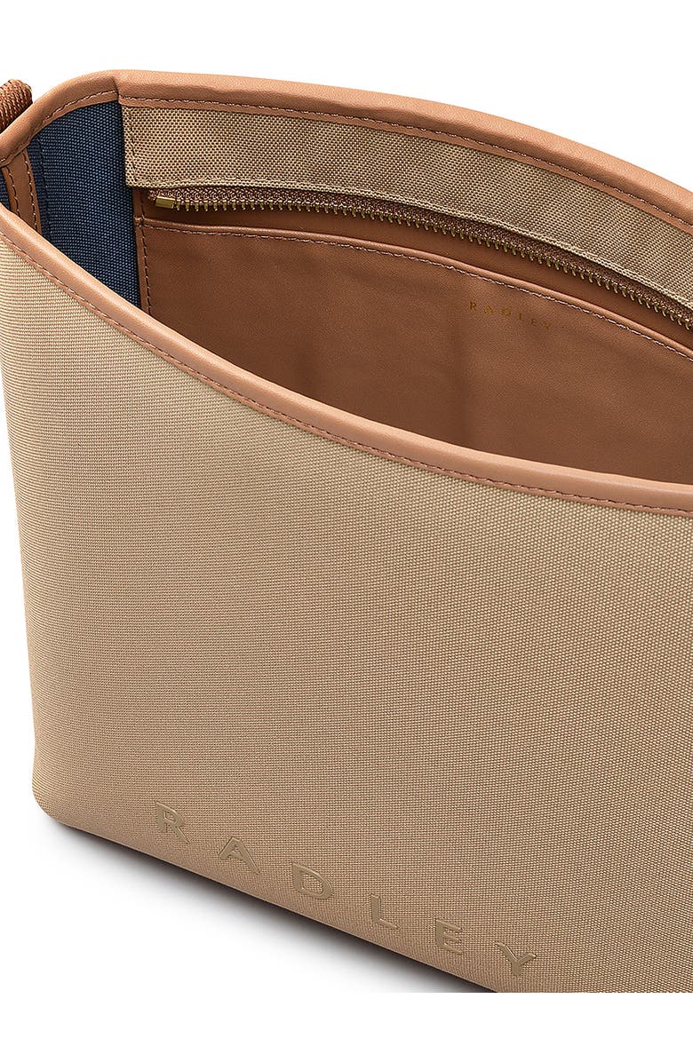 Radley Medium Addison Lane Recycled Polyester Crossbody Bag, Alternate, color, Silt