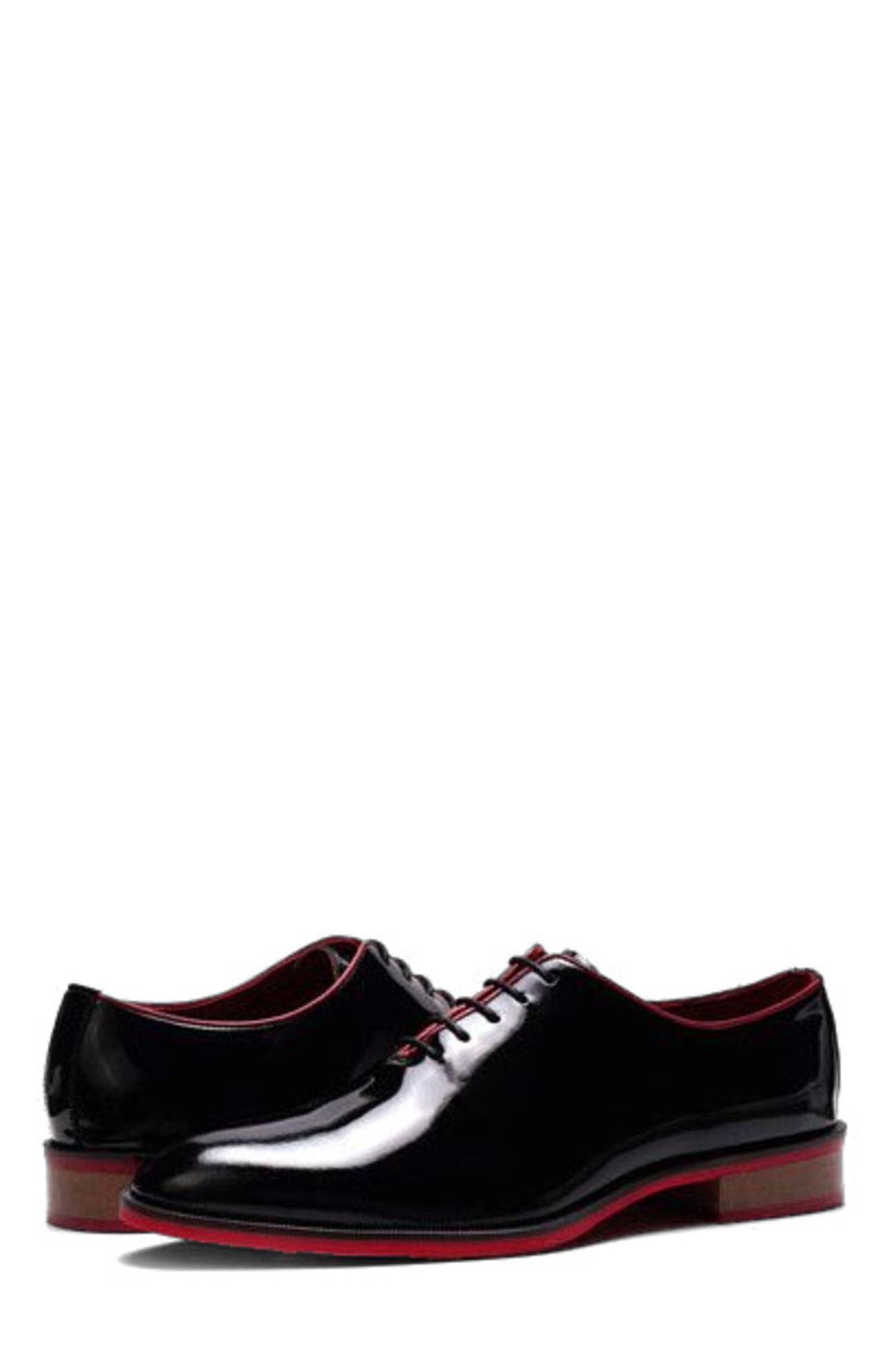 CARLOS SANTANA Sinclair Cap-Toe Tuxedo Oxford, Alternate, color, 