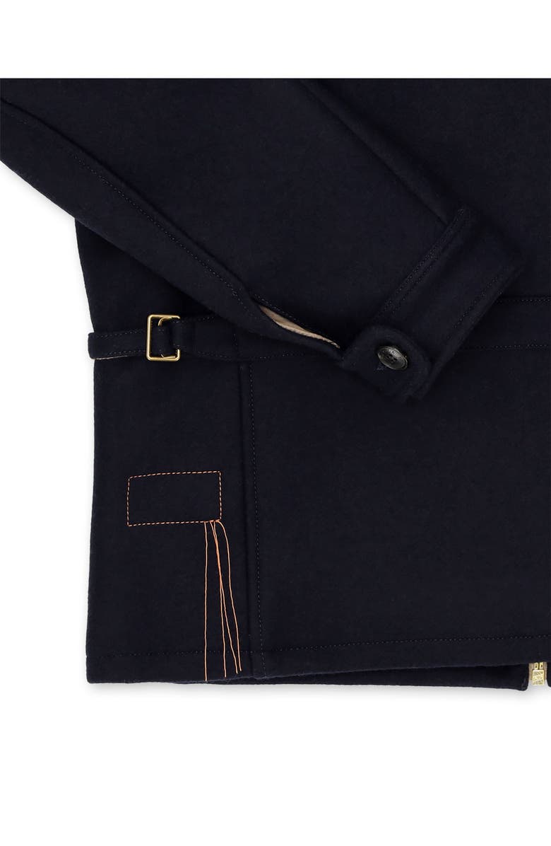 Fortela Superfine Wool Zipper Jacket, Alternate, color, Blue