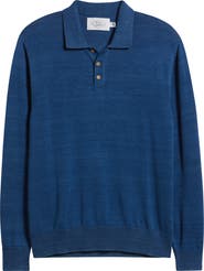 ALEX CRANE Feather Organic Cotton Polo Sweater